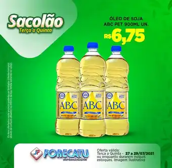 Supermercado Porecatu Oleo de Soja ABC Pet 900ml un. oferta