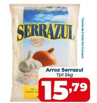 Arroz Serrazul tp1 5kg