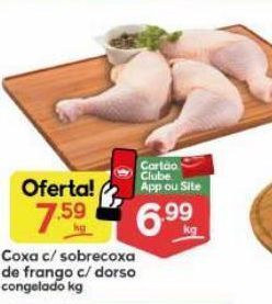 Coxa c/ sobrecoxa de frango c/ dorso kg