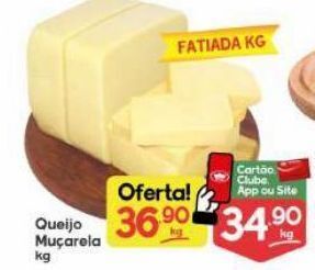 Supermercados Princesa Queijo muçarela kg oferta