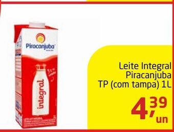 Tenda Atacado Leite integral piracanjuba 1l oferta