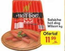 Supermercados Princesa Salsicha hot dog wilson kg oferta