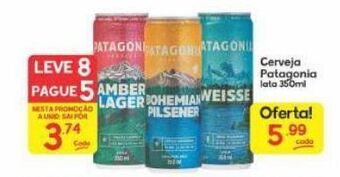 Supermercados Princesa Cerveja patagonia 350ml oferta