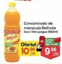 Supermercados Princesa Concentrado de maracujá dafruta 1lt oferta