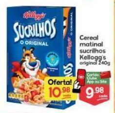 Cereal matinal sucrilhos kellogg`s 240g
