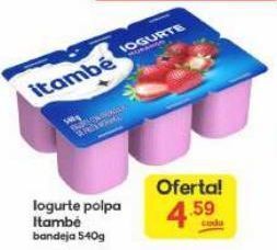 Supermercados Princesa Iogurte polpa itambé 540g oferta