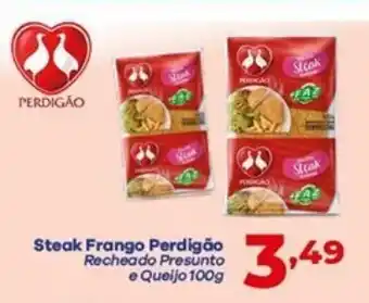 Barracão Supermercado Steak Frango Perdigao 100g oferta