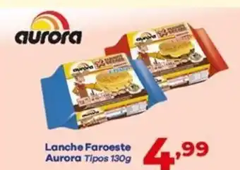 Lanche Faroeste Aurora 130g