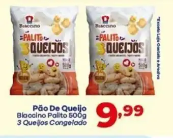 Barracão Supermercado Pao de Queijo 500g oferta