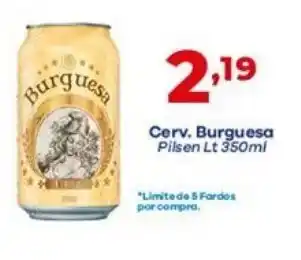 Barracão Supermercado Cerveja Burguesa 350ml oferta