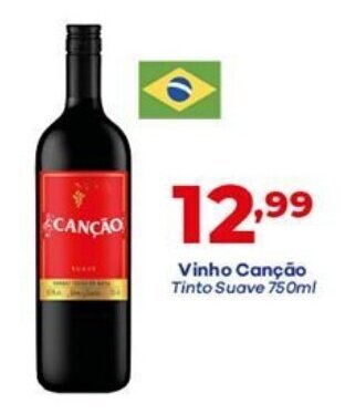 Vinho Cancao 750ml