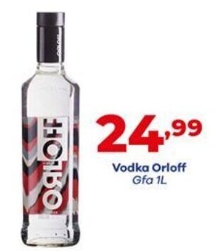 Barracão Supermercado Vodka Orloff 1L oferta