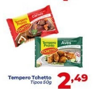 Barracão Supermercado Tempero Tchetto 50g oferta