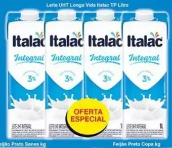 Supermercados Guanabara Leite UHT Longa Vida Italac TP 1L oferta