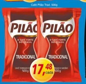 Supermercados Guanabara Café Pilão trad. 500g oferta