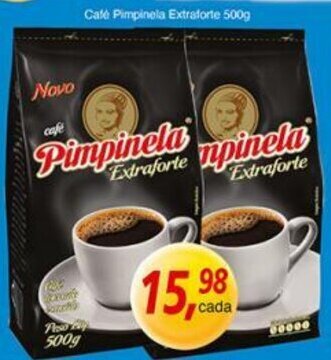 Supermercados Guanabara Café Pimpinela Extraforte 500g oferta