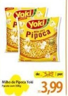 Atacadão Milho de pipoca Yoki 500g oferta