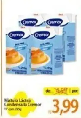 Mistura Láctea Condensado Cremor 395g