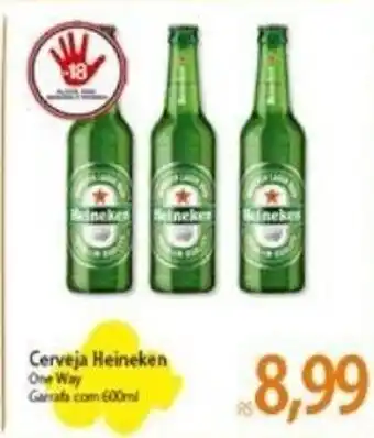 Atacadão Cerveja Heineken 600ml oferta