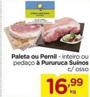 Carrefour Paleta ou Pernil ou a Pururuca Suinos oferta