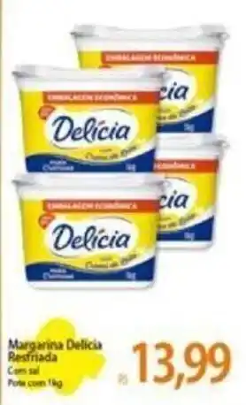 Atacadão Margarina Delicia Resf. 1kg oferta