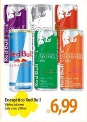 Atacadão Energetico Red Bull 250ml oferta