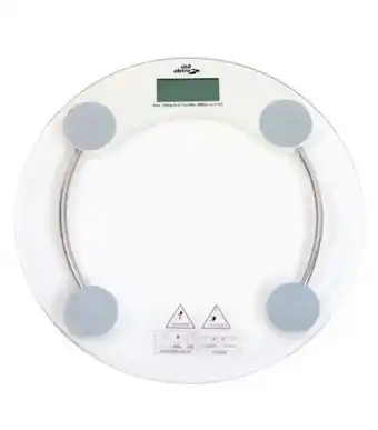 Freitas Varejo Balança de banheiro redonda digital útil bazar 180kg rf2223 oferta