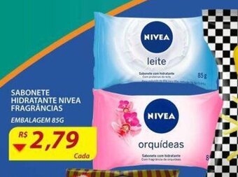Assaí Atacadista Sabonete Hidratante Nivea Frag. 85g oferta