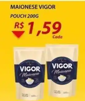 Assaí Atacadista Maionese Vigor 200g oferta