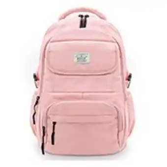 Kalunga Mochila para notebook até 15 polegadas, poliéster, rosa pastel, baohua - pt 1 un oferta
