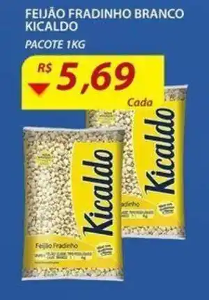 Assaí Atacadista Feijão Fradinho branco Kicaldo 1kg oferta