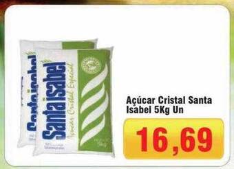 Açúcar cristal santa isabel