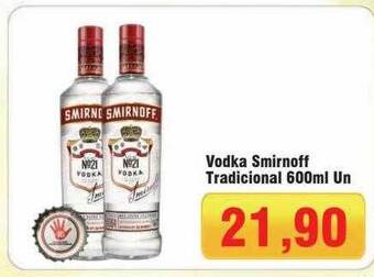 Vodka smirnoff tradicional un