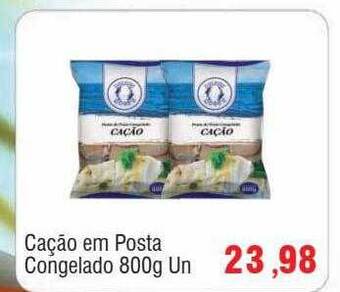 Spani Atacadista Cação em posta congelado oferta