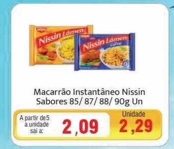 Spani Atacadista Macarrão instantâneo nissin sabores oferta