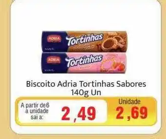 Spani Atacadista Biscoito adria tortinhas sabores un oferta