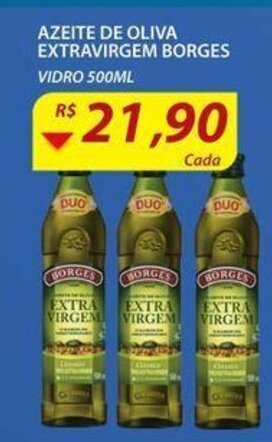 Azeite de Oliva extravirgem Borges 500ml