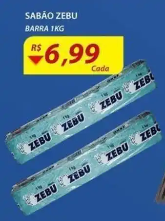 Assaí Atacadista Sabão Zebu 1kg oferta
