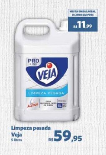 Sam's Club Limpeza Pesada Veja 5L oferta