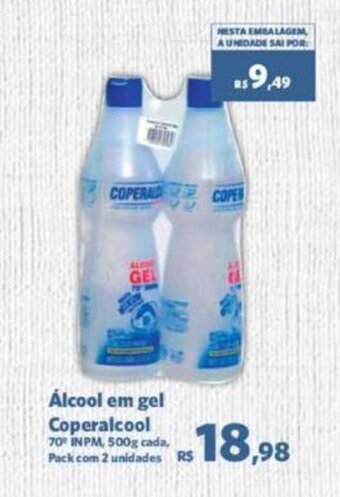 Álcool em gel Coperalcool 500g