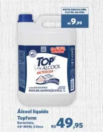 Sam's Club Álcool Liquido TopForm 5L oferta