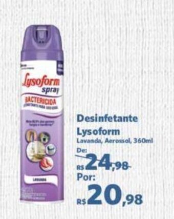 Sam's Club Desinfetante Lysoform 360ml oferta