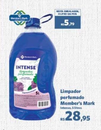 Sam's Club Limpador Perfumado Member's mark 5L oferta