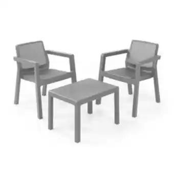 Comjol Conjunto de mesa e cadeiras emily keter oferta