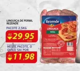 Assaí Atacadista Linguiça de Pernil Rezende 2.5kg oferta