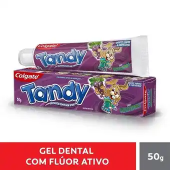 Creme dental infantil colgate tandy uva ventura 50g