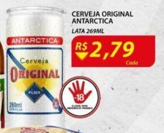 Cerveja Original Antarctica 269ml