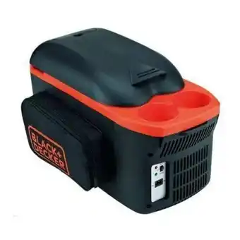 Mini geladeira portátil para viagem 8 litros 12v black decker
