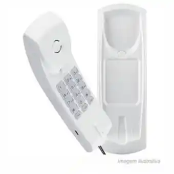 Comjol Telefone gondola cinza ártico tc20 intelbras oferta