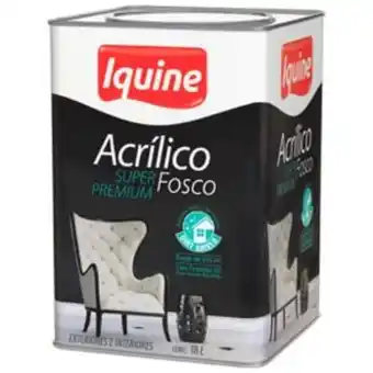 Comjol Tinta super premium 18l branco iquine oferta